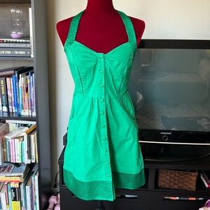 Green Bebe dresss